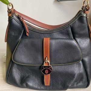 Authentic black Dooney and Bourke Hobo bag